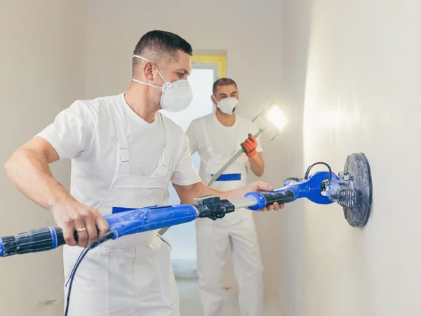 Wall preparation and sanding